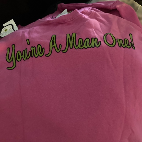 TikTok Viral Grinch Your A Mean ONE Sweatshirt sizes available in L XL - Picture 4 of 6